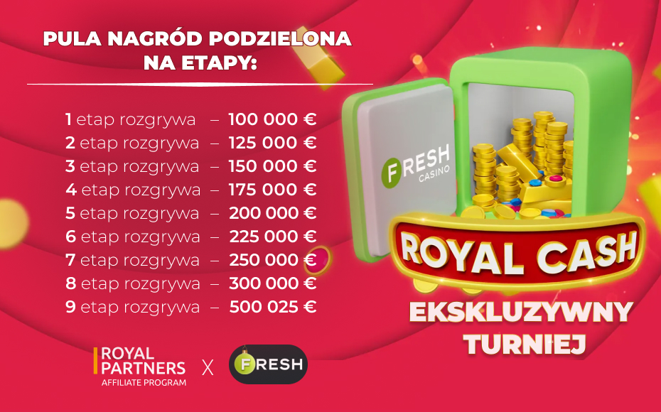{22} edycji turnieju w Fresh Casino organizowanego przez Royal Partners.