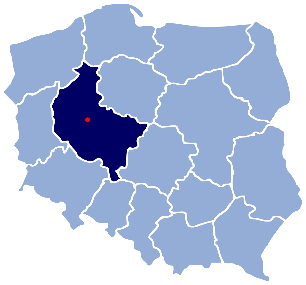 Poznań Mapa Poznań Mapa