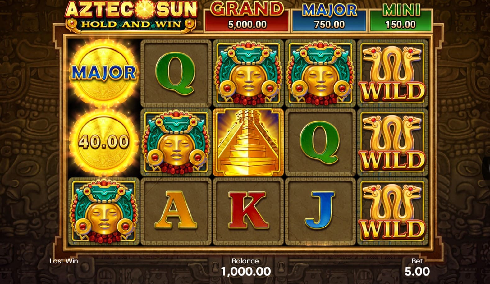 Słońce Azteków: Zatrzymaj i Wygraj