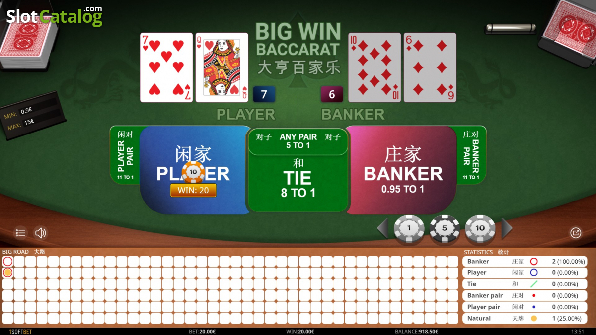 Big Win Baccarat