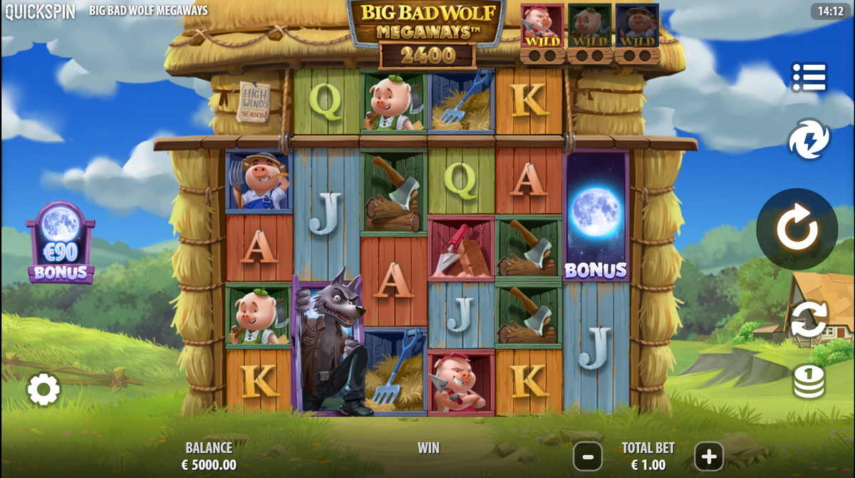 Wielki Zły Wilk Megaways Wielki Zły Wilk Megaways