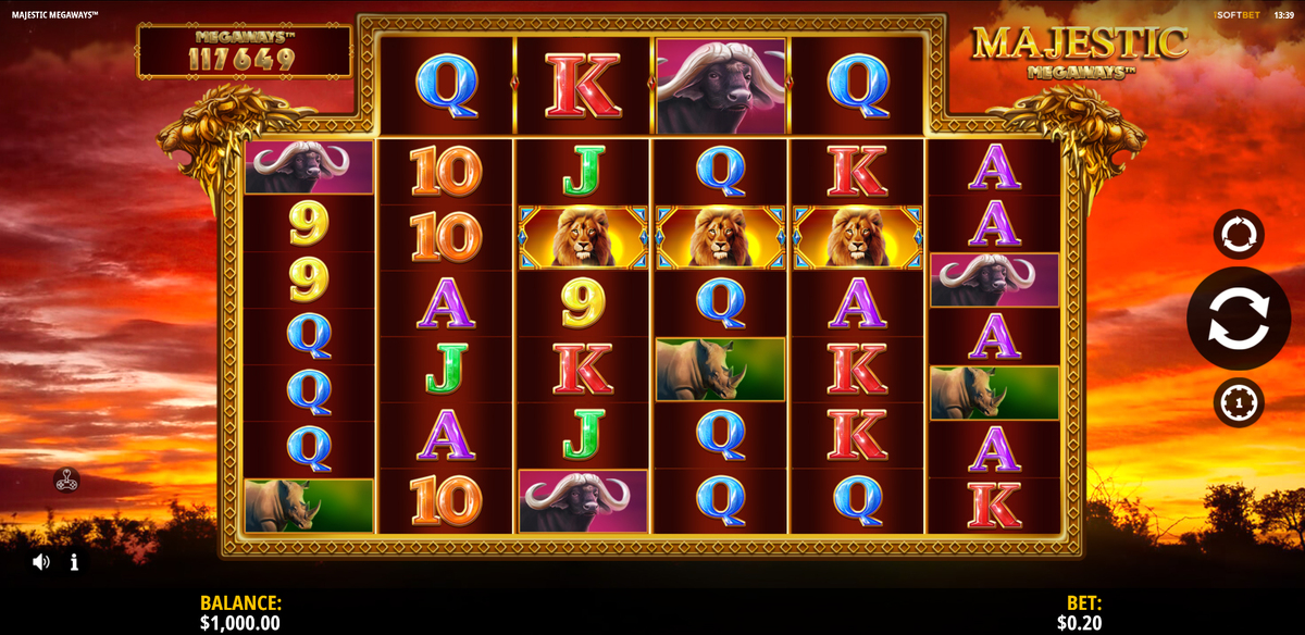 Majestic Megaways Majestic Megaways