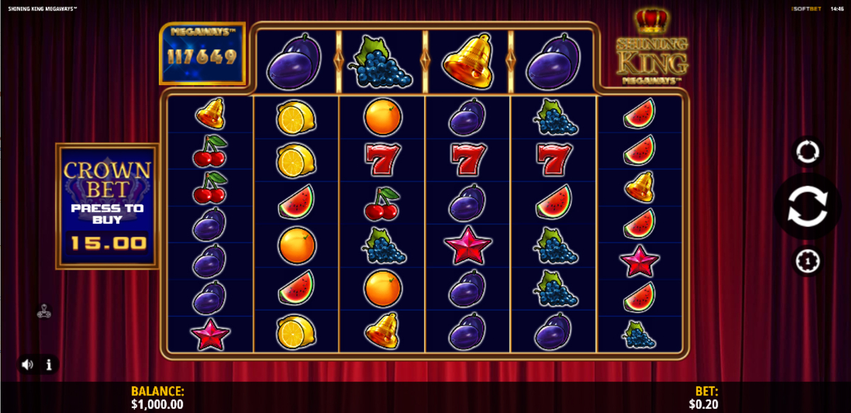 Shining King Megaways Shining King Megaways