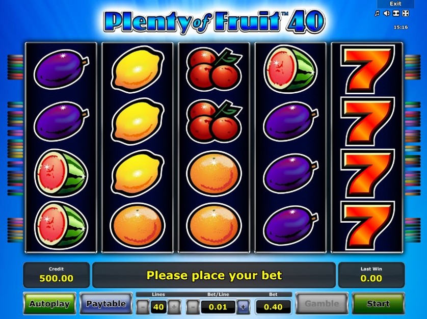 Plenty of Fruit