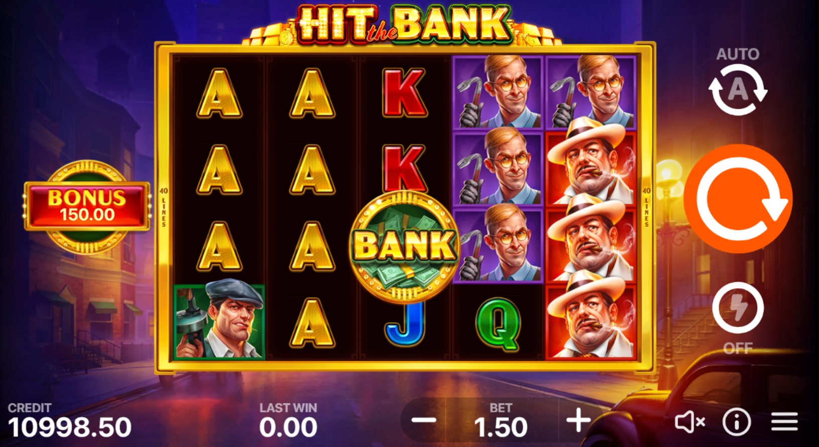 Hit the Bank: Hold and Win