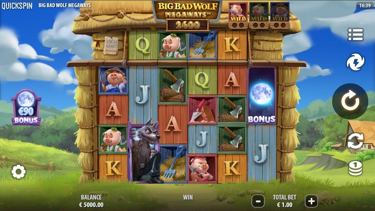 Wielki Zły Wilk Megaways Wielki Zły Wilk Megaways