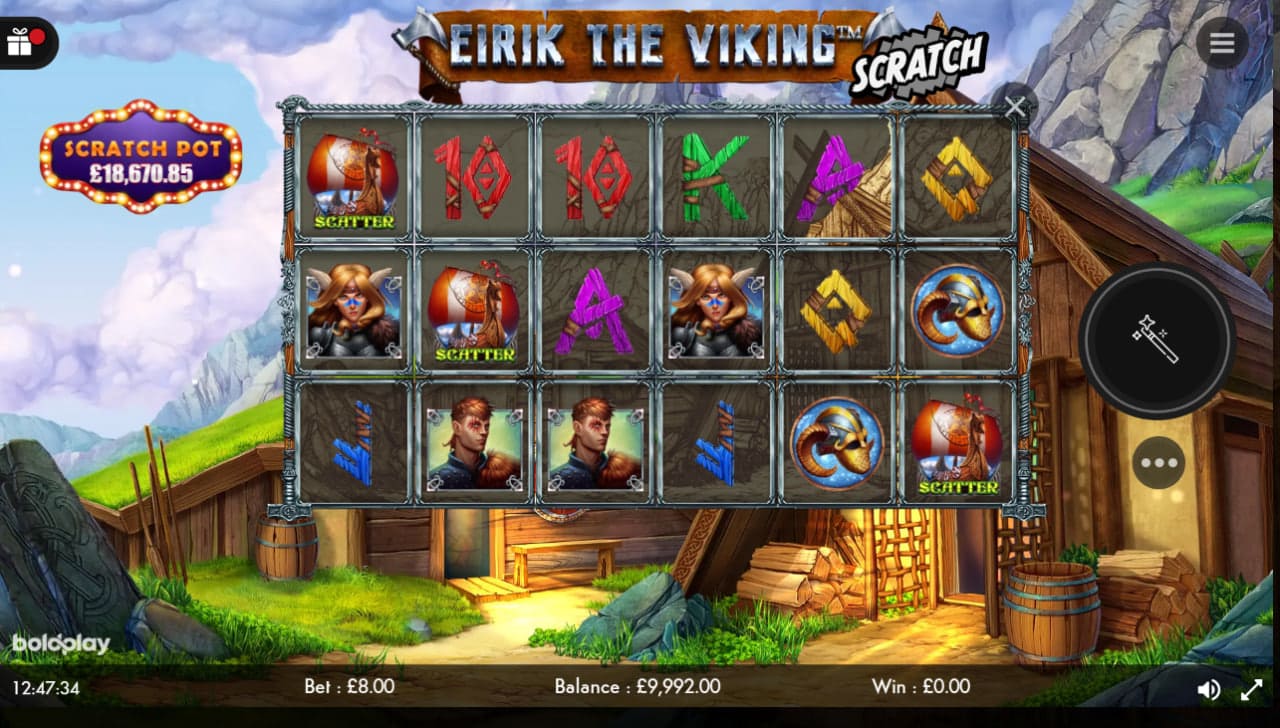 Eirik the Viking Scratch Eirik the Viking Scratch