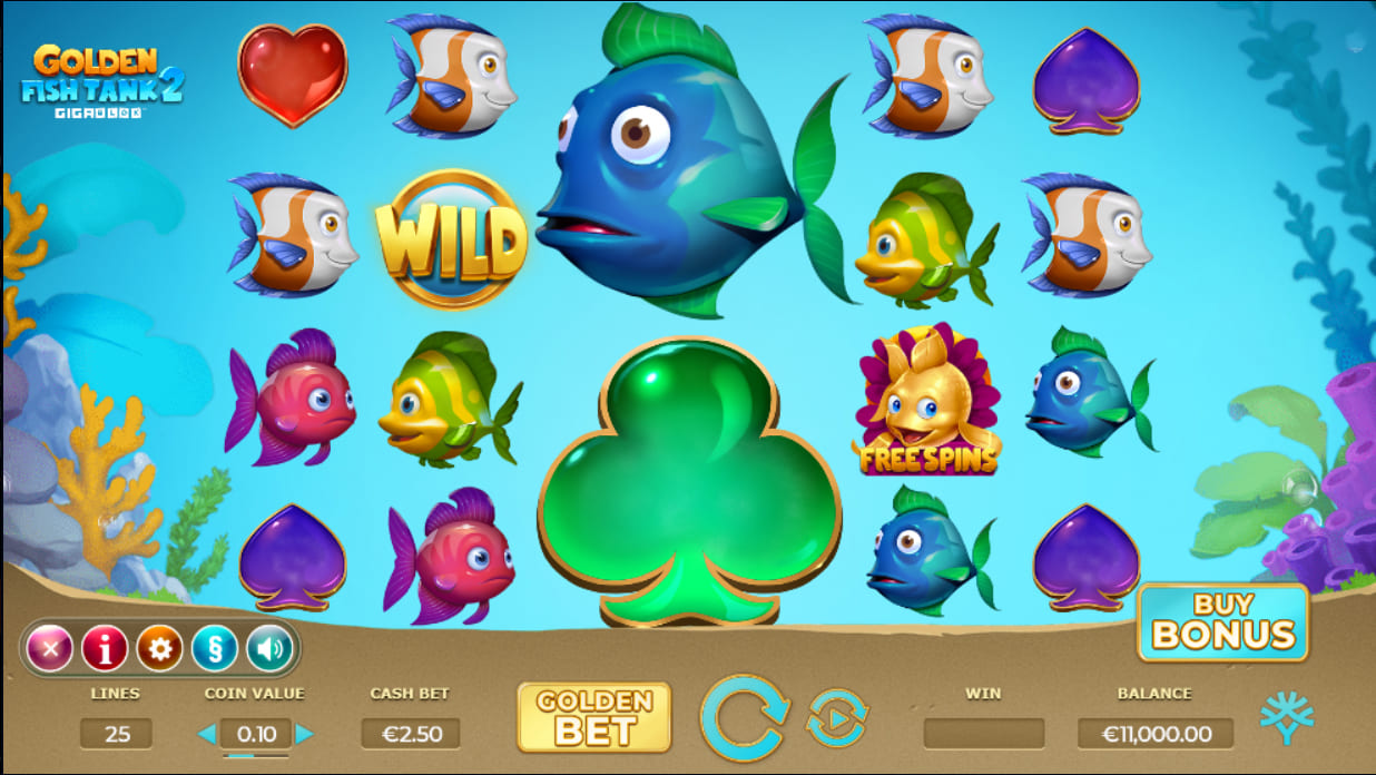 Złoty zbiornik ryb 2 Gigablox™ Złoty zbiornik ryb 2 Gigablox™